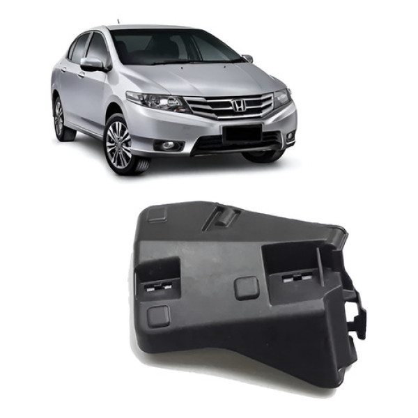 Suporte Guia Parachoque Traseiro Esquerdo Honda City 09/14 