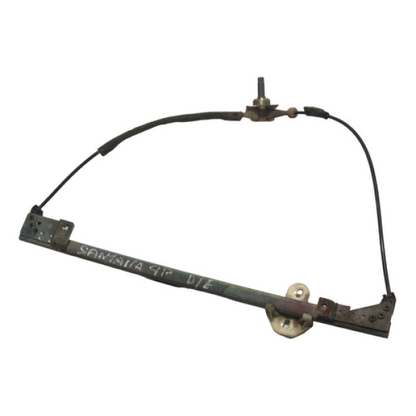 Maquina Vidro Vw Santana Tras Manual Original 98/99