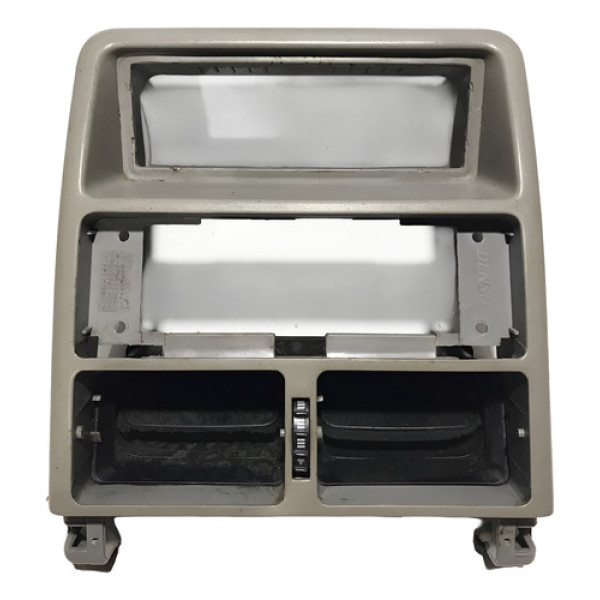 Moldura Painel Central Usado Fiat Fiorino Uno Elba 03/07