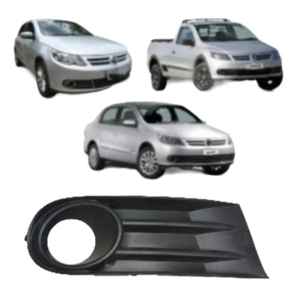 Grade Para-choque Gol G5 2008 A 2012 Com Milha