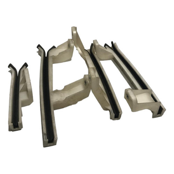 Kit Guia Canaleta Vidro Porta Traseira Fiat Mobi