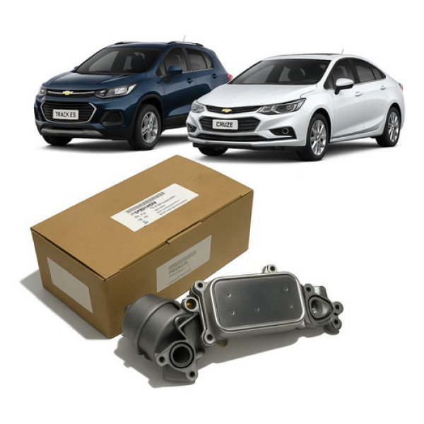 Resfriador Trocador Calor Suporte Óleo Gm Tracker Cruze 1.8