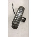 Farol Auxiliar Avulso Led Âmbar Autopoli Retangular 12/24