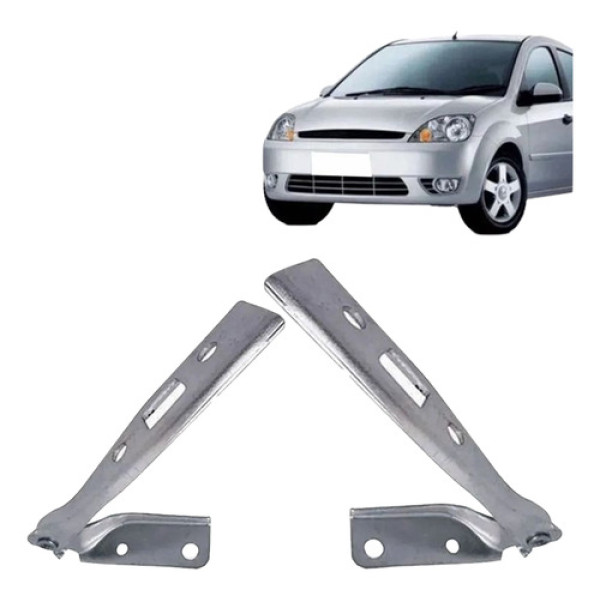 Par Braço Capô Ford Fiesta Ecosport 2003 2004 2005 2006 2007